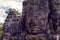 Buddhist faces Bayon Temple, Angkor wat.