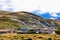 Buddhist flags at Ruoergai Grassland, Gansu, China