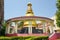 Buddhist golden pagoda in the city of Bodhgaya. India