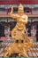 Buddhist golden statue.