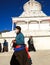 Buddhist at Labuleng Temple, South of Gansu, China