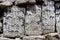 Buddhist mani stones with sacred mantras in Tengboche,Nepal