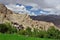 Buddhist monastery in the Hemis village in Ladakh in India
