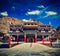 Buddhist monastery in Kaza, Spiti Valley