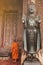 Buddhist monk at Haw Phra Kaew temple