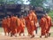 Buddhist Monks Angkor Wat Cambodia