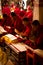 Buddhist monks of Drepung Monastery Lhasa Tibet