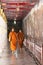 Buddhist monks visiting Grand Palace