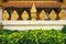 Buddhist motifs at a temple of Laos