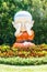 Buddhist novice dolls for Dharma puzzle