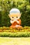 Buddhist novice dolls for Dharma puzzle