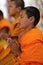 Buddhist novice in Luang Prabang, Laos.