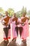 Buddhist nuns in Yangon, Burma