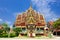 Buddhist pagoda, part of temple complex Wat Plai Laem