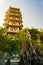 Buddhist pagoda tower, Marble mountains, Danang