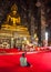 Buddhist pray in temple