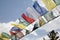 Buddhist praying flags, annapurna