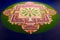 Buddhist Sand Mandala Displayed on Table