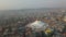 Buddhist Stupa Boudhnath Kathmandu Nepal from air