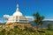 Buddhist Stupa of Enlightenment on the island Ogoy