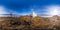 Buddhist stupa of enlightenment Ogoy on an island in Lake Baikal. vr content. spherical Panorama 360 degrees 180
