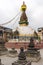 Buddhist stupa in Thamel district of Kathmandu