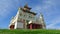 Buddhist Temple Against Blue Sky