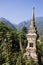 Buddhist temple at ban Phatang, Lao People Democratic Republic