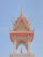 Buddhist temple belfry under blue sky