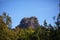 Buddhist temple on a rock Mount Popa, Shwezigon Pa