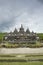 Buddhist temple with stupas in Bali, Indonesia