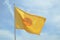 Buddhist yellow flag