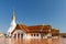 Buddhists visit Phra That Choeng Chum Temple Sakon Nakhon, Thailand