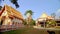 Buddist architecture building temple on island Koh Chang. Travel Asia sacred pray tourism. Concept traditional history