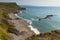 Bude beach at Compass Point North Cornwall England UK