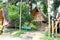 Budget bamboo chalets or hut available for tourist visiting the Tadom Resort Hill