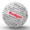 Budget Sphere Definition Shows Financial Management Or business
