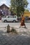 Budhist monk Phnom Penh Cambodia