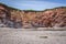 Budleigh Salterton mother off cliff and rock, river