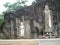 Buduruvagala rock of Buddhist Sculptures Sri Lanka