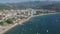 Budva Luxury Marina Pier With Yachts And Sailing Boats