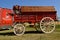 Budweiser wagon and truck for hauling the Clysdales and supplies