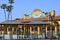 BUENA PARK, CALIFORNIA - 27 APR 2023: Knotts Berry Farm entrance and ticket booths