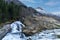 Buer Glacier in the Folgefonna National Park in Norway. A branch of the large Folgefonna glacier