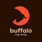 Buffalo logo design template