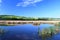 Buffalo Pound Provincial Park, Nicolle Flats Wetlands in Qu`appelle River Valley, Great Plains, Saskatchewan, Canada