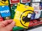 Buffalo wild wings gift card in a hand