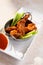 Buffalo wings plate