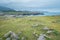 Bufones de Pria, moody coastal landscape, Asturias, Northern Spain.