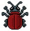 Bug Beetle Insect Pixel Art Video Game 8 Bit Icon